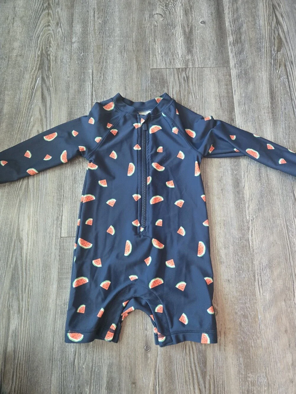 18-24m Boys Old Navy Navy Watermelon-Print Swim Rashguard